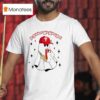 Ghost In October We Wear Red Philadelphia Phillies Halloween T Shirt