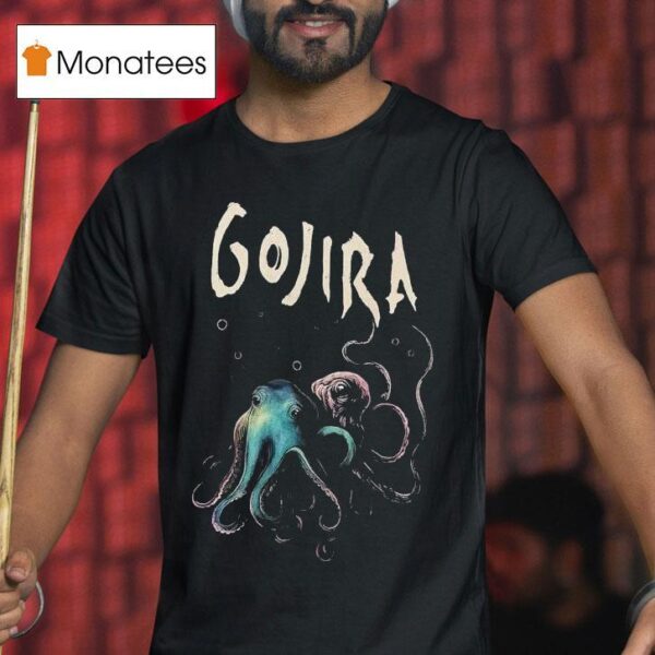 Gojira The Way Of Flesh Octupus T Shirt