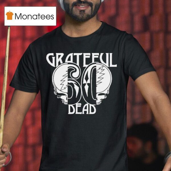 Grateful Dead Th Anniversary Split Stealie Logo T Shirt