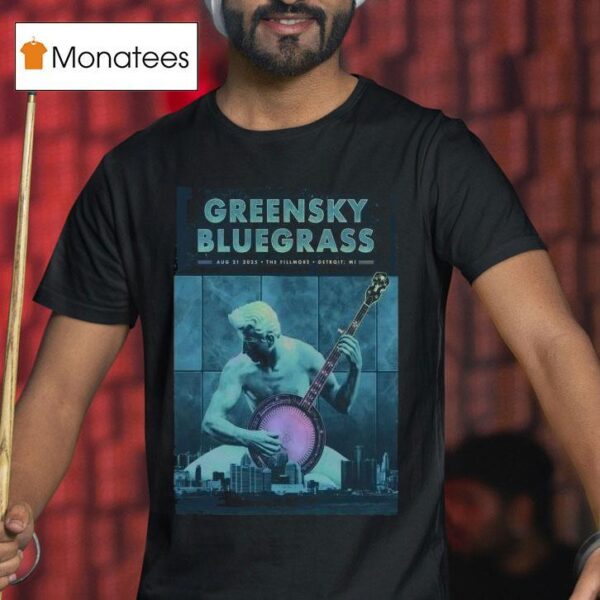 Greensky Bluegrass The Fillmore In Detroit Mi Aug T Shirt