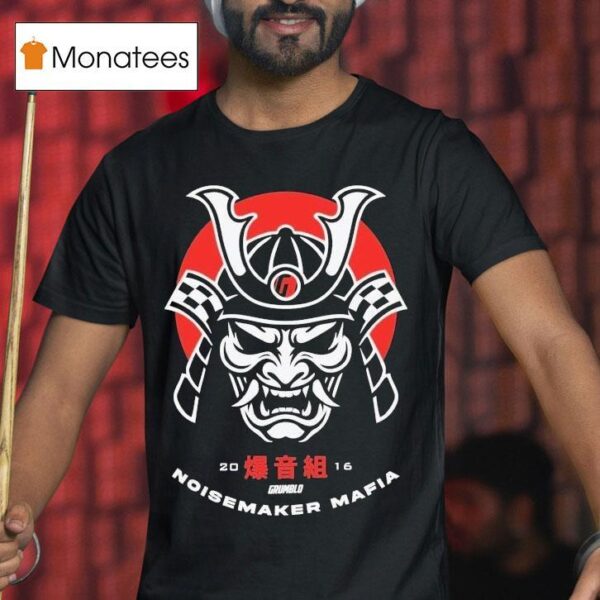 Grumblo Noisemaker Mafia Samurai T Shirt