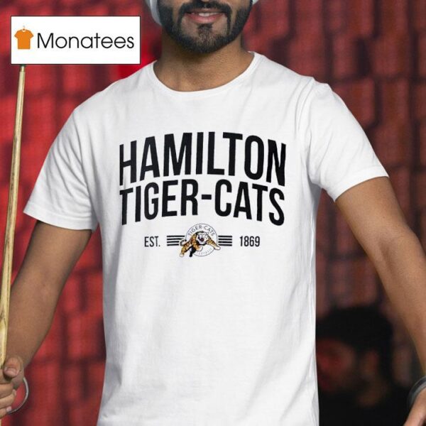 Hamilton Tiger Cats Logo Est T Shirt
