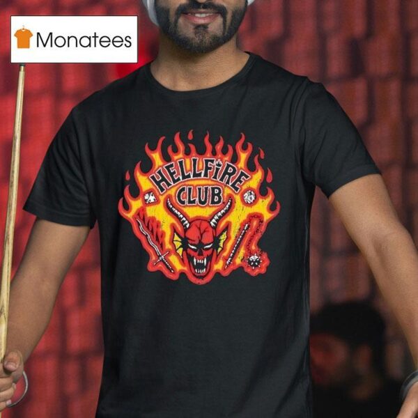 Hellfire Club Horned Devil T Shirt