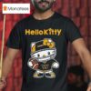 Hello Kitty X Washington Commanders Cat Nfl Fan T Shirt