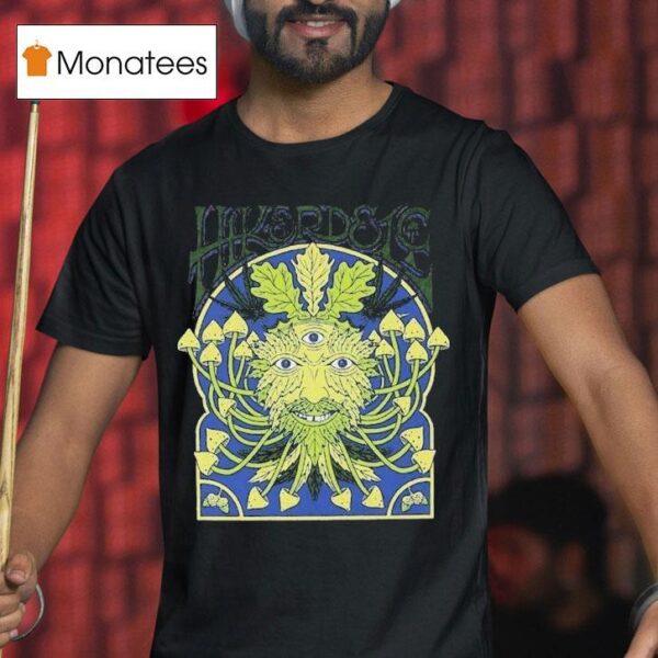Hikerdelic Green Man Eyes T Shirt