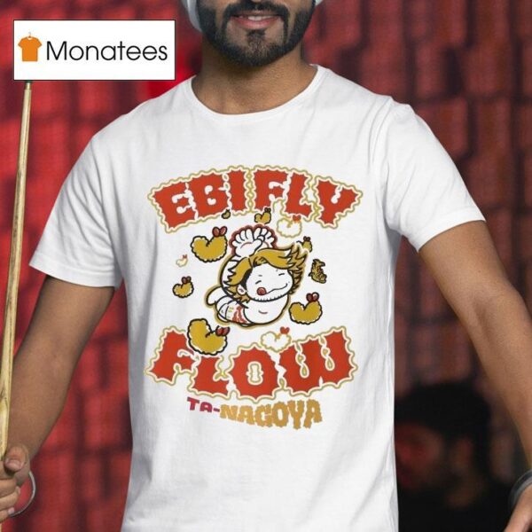 Hiroshi Tanahashi I Love Nagoya Ebifly Flow T Shirt