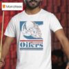 Houston Oilers Football Helme T Shirt