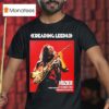 Hozier For Reading And Leeds Festival Leeds On August To August In England Friday Reading And Saturday T Shirt