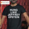 Hung Like Jeffrey Epstein T Shirt