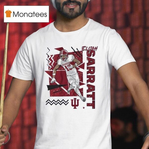 Indiana Hoosiers Football Elijah Sarrat T Shirt