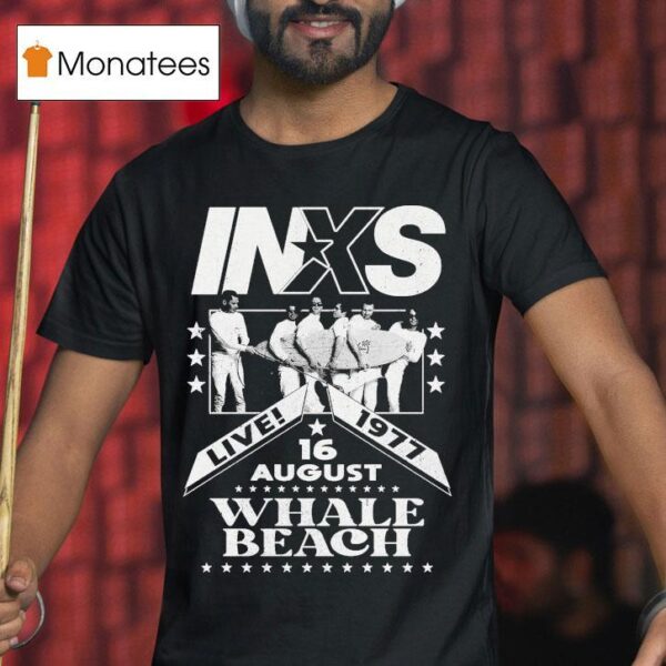 Inxs Whale Beach Live Flyer T Shirt