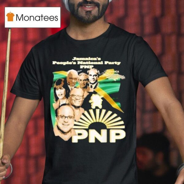 Jamaica S People S National Party Pnp Supporter Novelty T Shirt