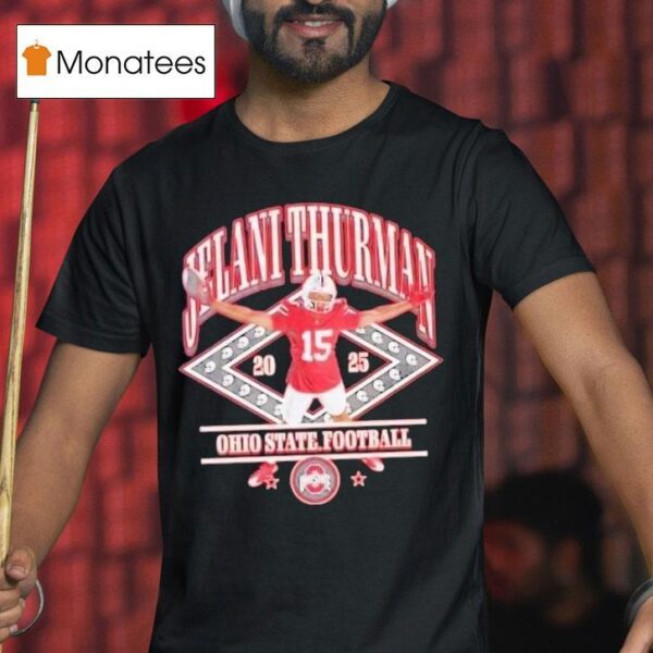 Jelani Thurman Celebration Ohio State Buckeyes T Shirt