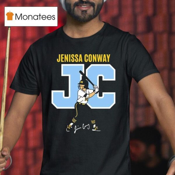 Jenissa Conway Michigan Wolverines Softball T Shirt