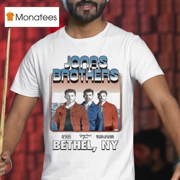 Jonas Brothers Woods Ny T Shirt