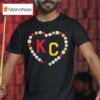 Kansas City Kc Love You Friendship Bracele T Shirt