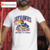Kansas Jayhawks The Booth University Of Kansas Rock Chalk T Shirt
