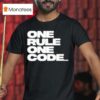Kevin Ross One Rule One Code T Shirt