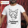 Kuromi Summer Sonic T Shirt