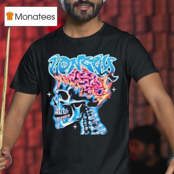 Lonely Hearts Club No Guts No Glory Skull T Shirt