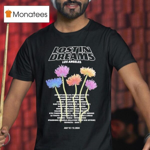 Lost In Dreams Los Angeles Blooming T Shirt