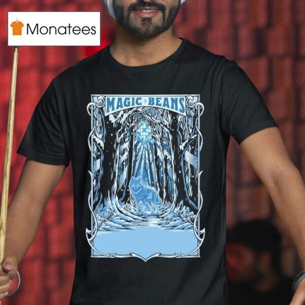 Magic Beans Winter Wolf Spiri T Shirt