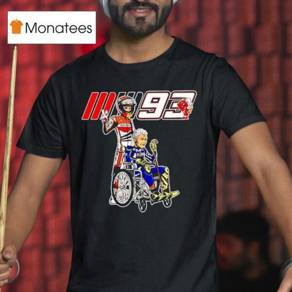 Marc Marquez And Valentino Rossi Motogp T Shirt