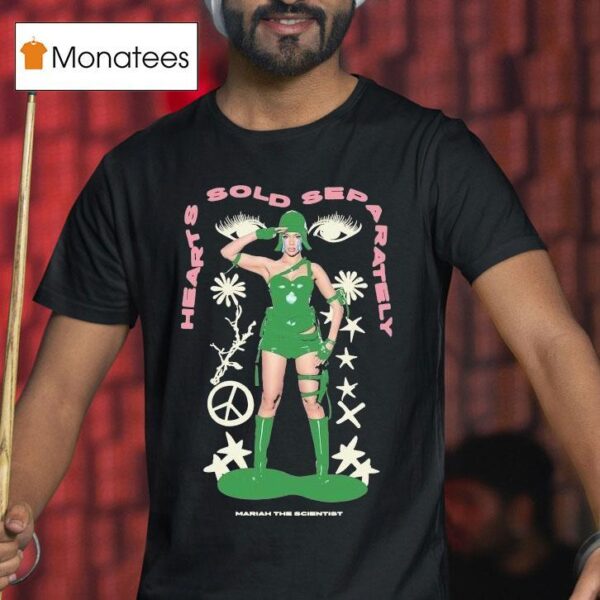 Mariah The Scientist Hearts Sold Separately Peace T Shirt