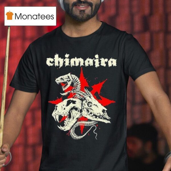 Mark Hunter Chimaira Skull T Shirt