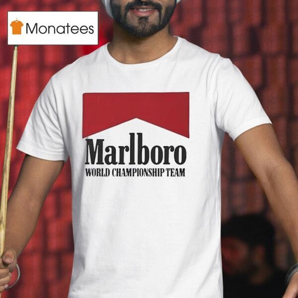 Marlboro World Championship Team Logo T Shirt