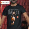 Matthew Bailey Illinois Fighting Illini Cartoon T Shirt