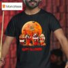 Miami Dolphins Happy Halloween Coffee T Shirt