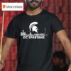 Michigan State Dc Spartans City Skyline T Shirt
