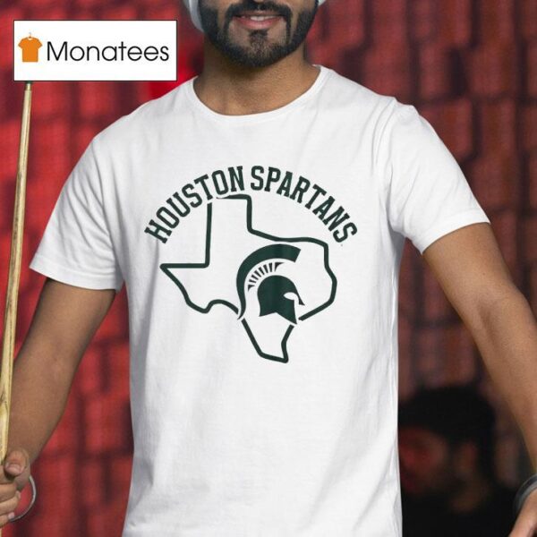 Michigan State Houston Spartans T Shirt