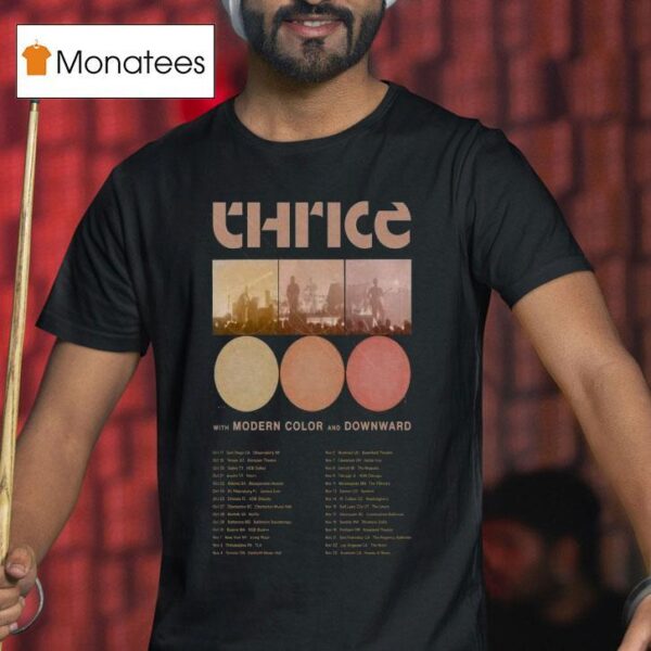 Modern Color Downward October November T Shirt