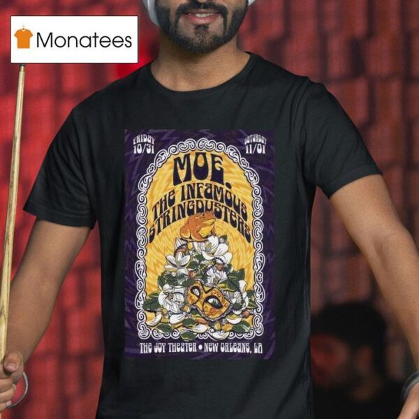 Moe The Joy Theater New Orleans La Live Oct Nov T Shirt