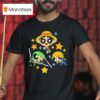 Monkey D Luffy Roronoa Zoro And Sanji From One Piece Style Of The Powerpuff Girls T Shirt