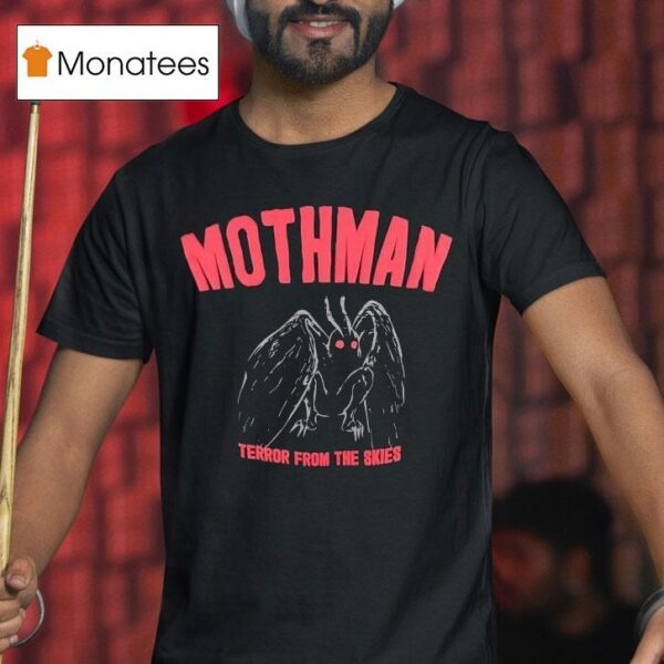 Mothman Terror From The Skies T Shirt