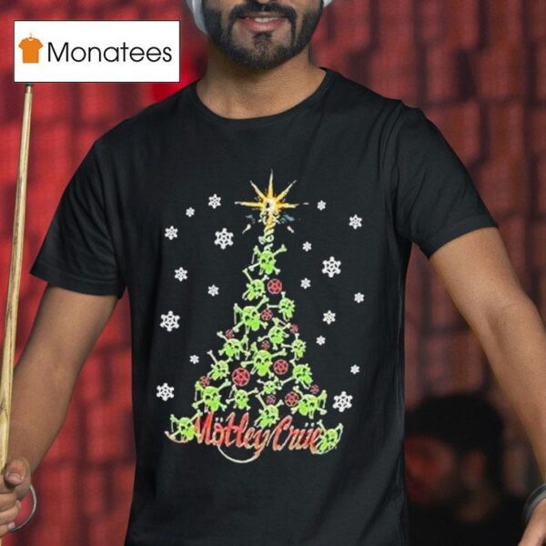 Motley Crue All I Want For Christmas Is Crue Xmas Holiday T Shirt