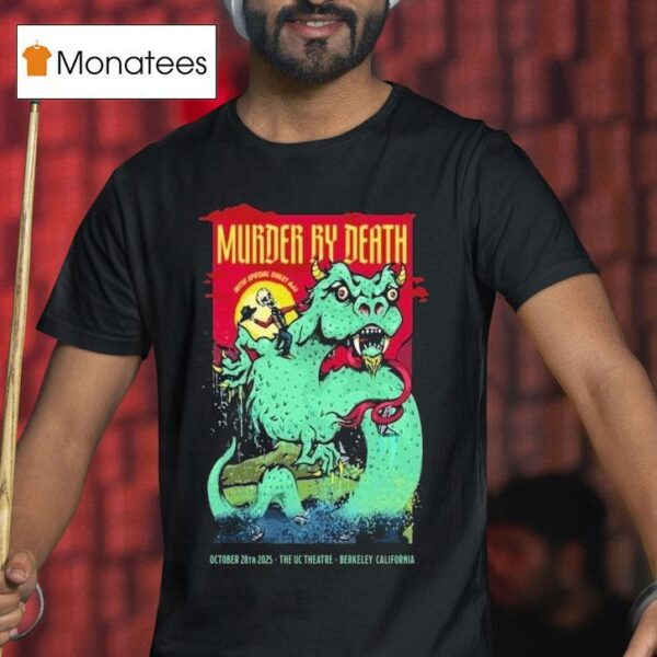 Murder By Death Oct The Uc Theatre Berkeley Ca Tour T Shirt