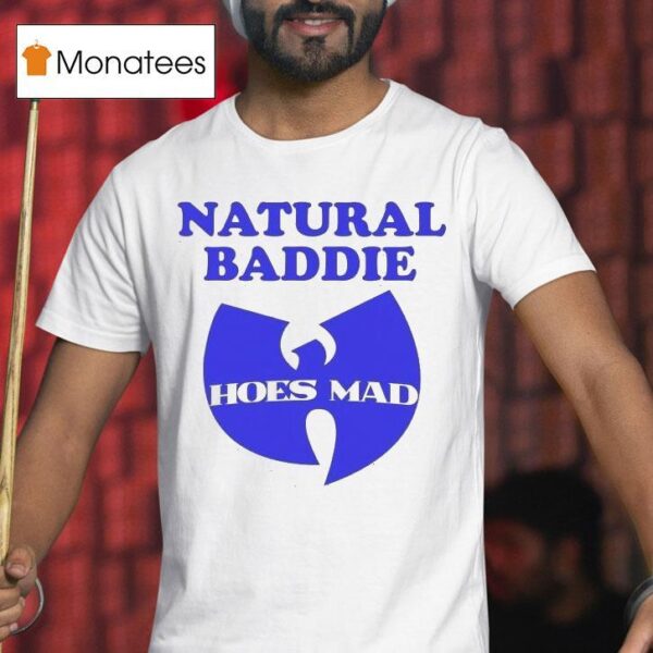Natural Baddie Wutang Clan X Hoesmad T Shirt