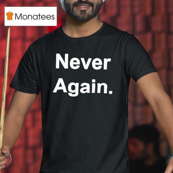 Never Again Vivek Agnihotri And Anand Narasimhan T Shirt