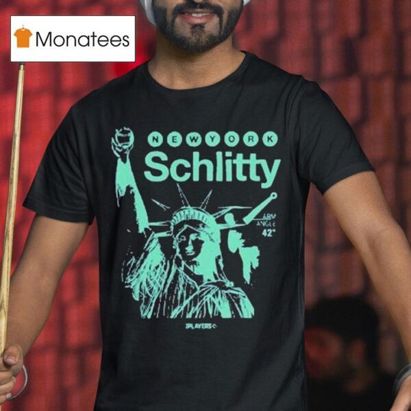 New York Yankees Schlitty Arm Angle Statue T Shirt