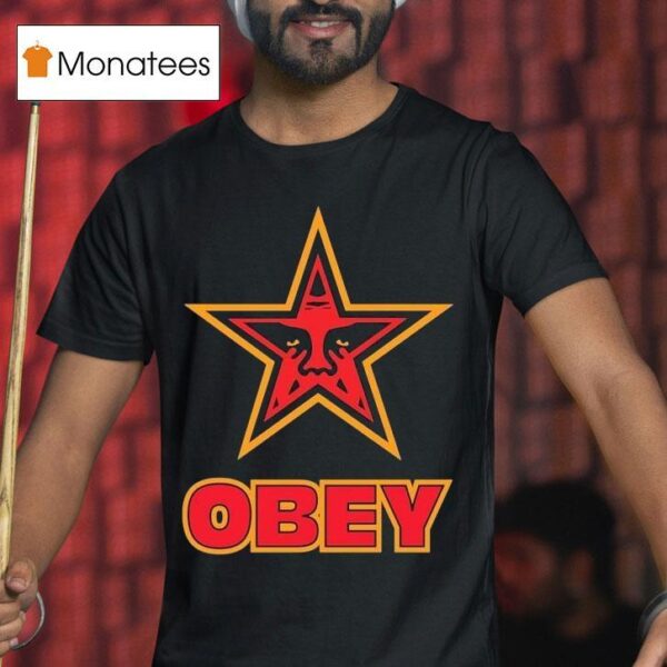 Obey Star T Shirt