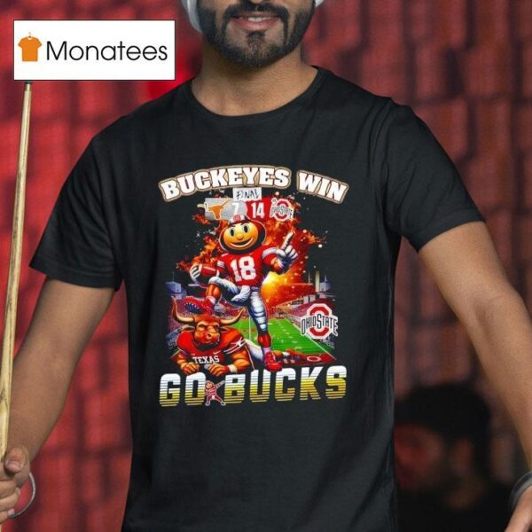 Ohio State Buckeyes Beat Texas Longhorns Agains The World T Shirt