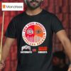 Ohio State Buckeyes On Saturdays And Cleveland Browns On Sundays Circle Logo T Shirt