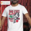 Ohio State Buckeyes Scarlet And Gray The Buckeye State T Shirt
