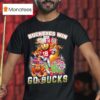 Ohio State Buckeyes Win Stomp Texas Longhorns Go Bucks Mascots T Shirt