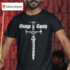 Orange County Choppers Sword And Razor T Shirt