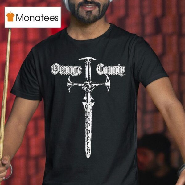 Orange County Choppers Sword And Razor T Shirt